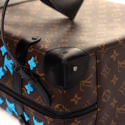 Louis Vuitton Monogram Tuffetage Soft Trunk Backpack PM Turquoise 9 of 11