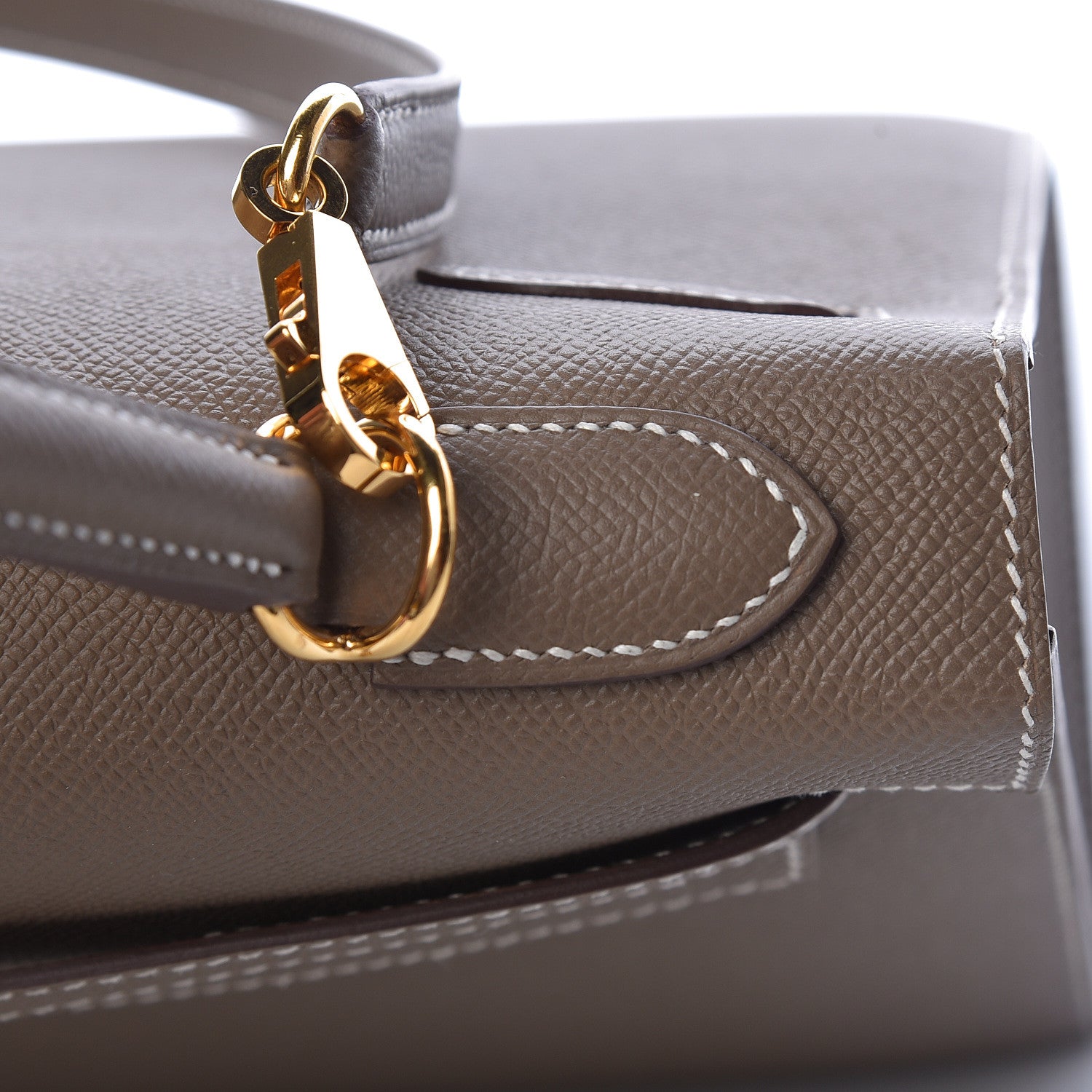 Hermes Epsom Kelly Sellier 32 Etoupe 9 of 37