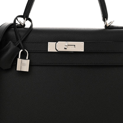 Hermes Epsom Kelly Sellier 28 Black 8 of 12