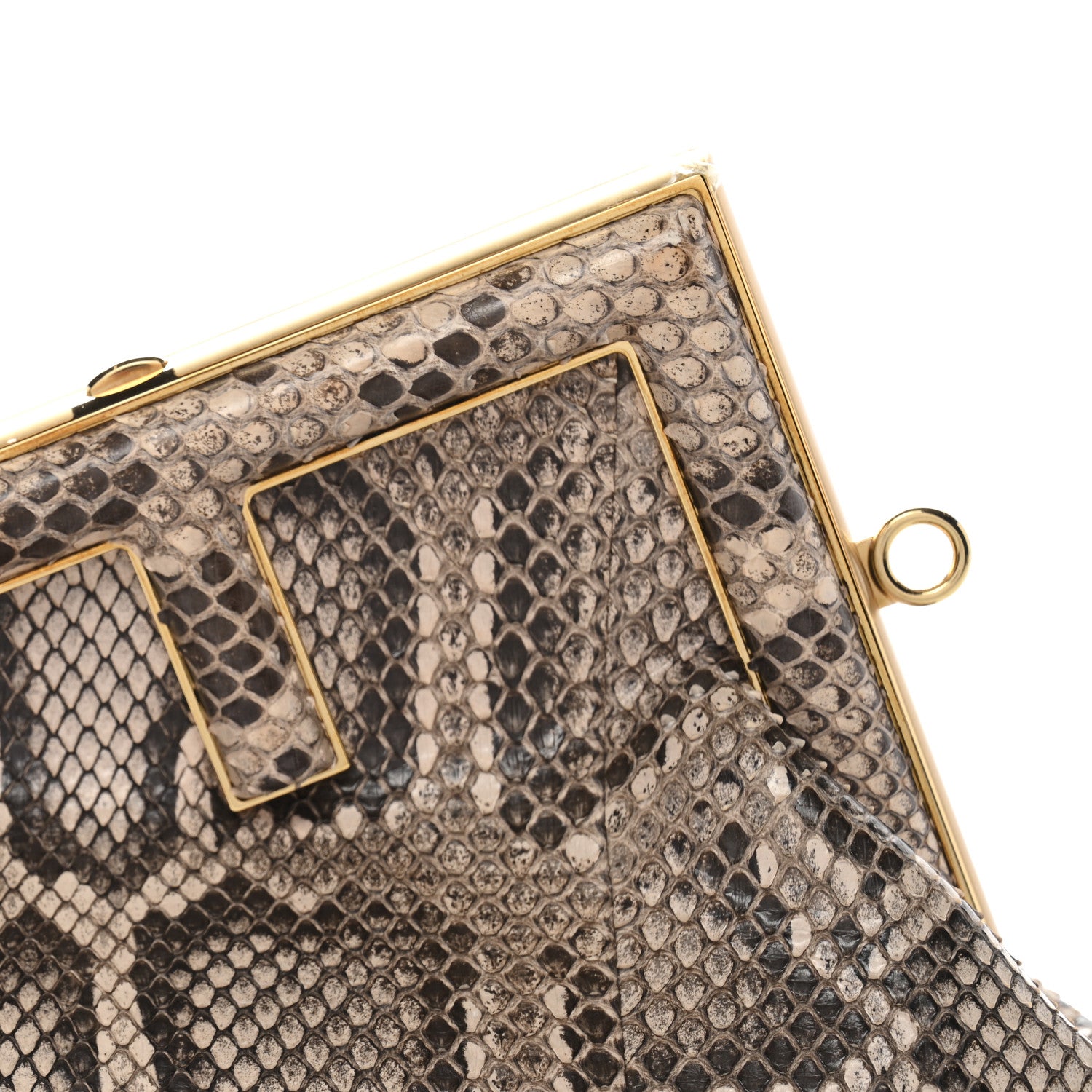 Fendi Snakeskin Small Fendi First Light Pink 7 of 10