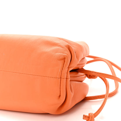Bottega Veneta Butter Calfskin The Mini Pouch Light Orange 9 of 11