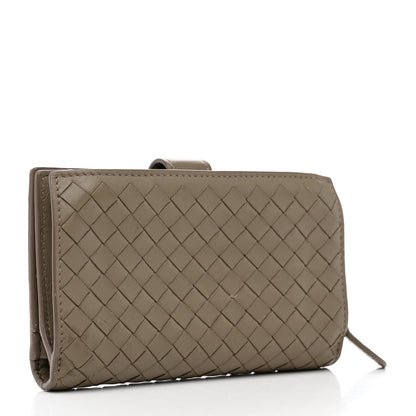Bottega Veneta Nappa Intrecciato Continental Wallet Mink 3 of 12
