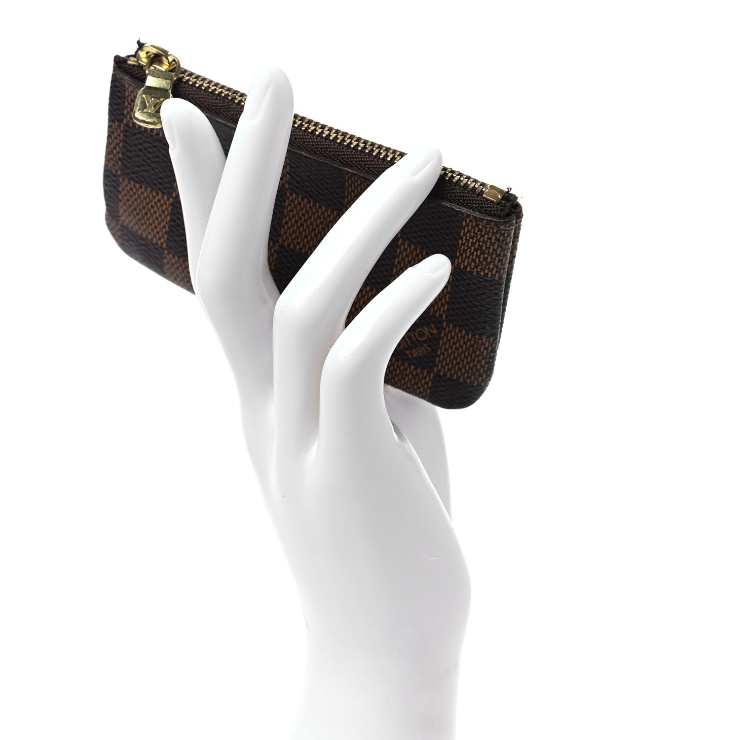 Louis Vuitton Damier Ebene Key Pouch 2 of 8