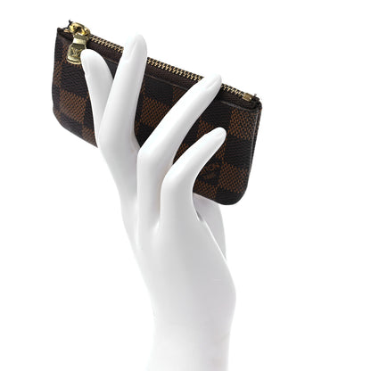 Louis Vuitton Damier Ebene Key Pouch 2 of 8