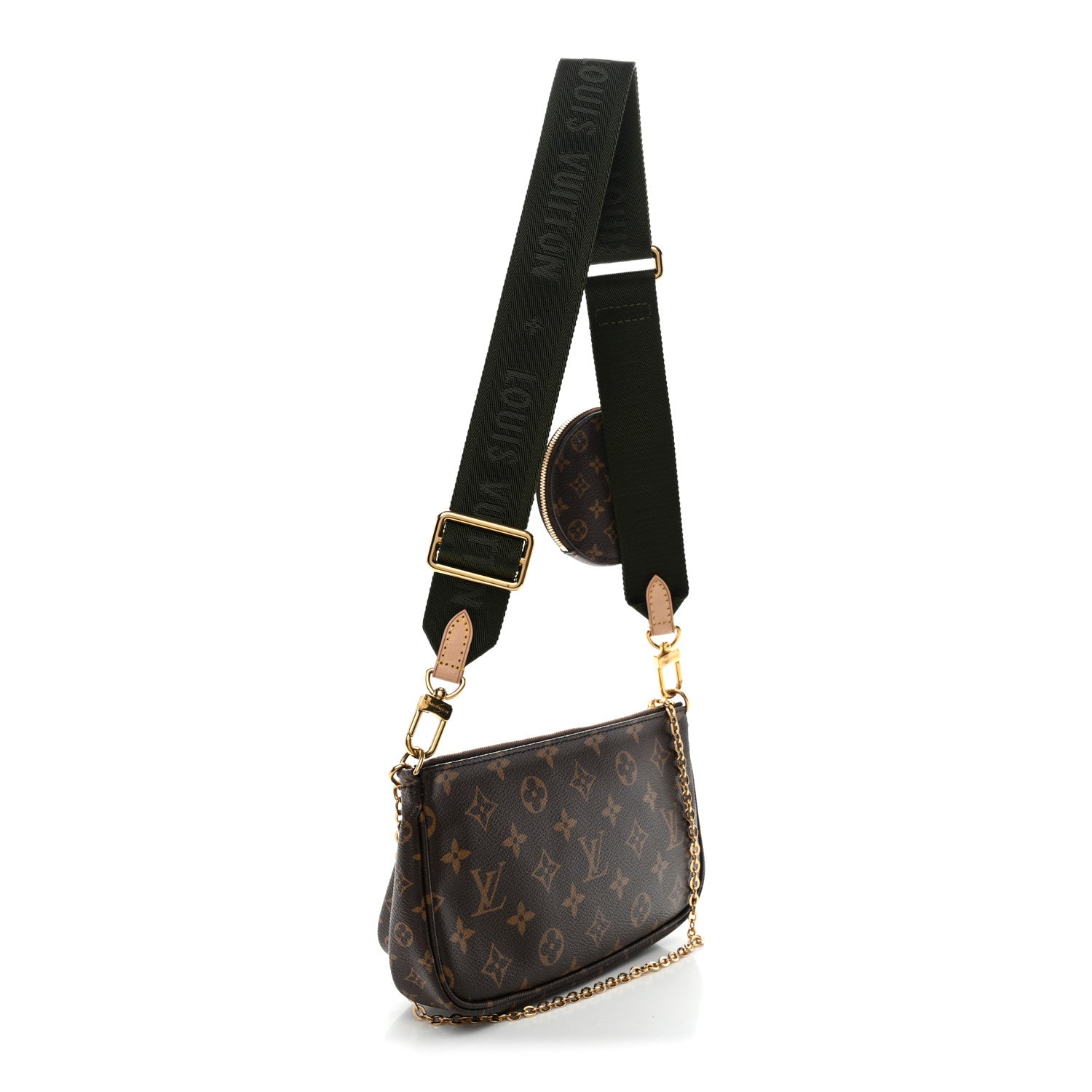 Louis Vuitton Monogram Multi Pochette Accessories Kaki 3 of 10