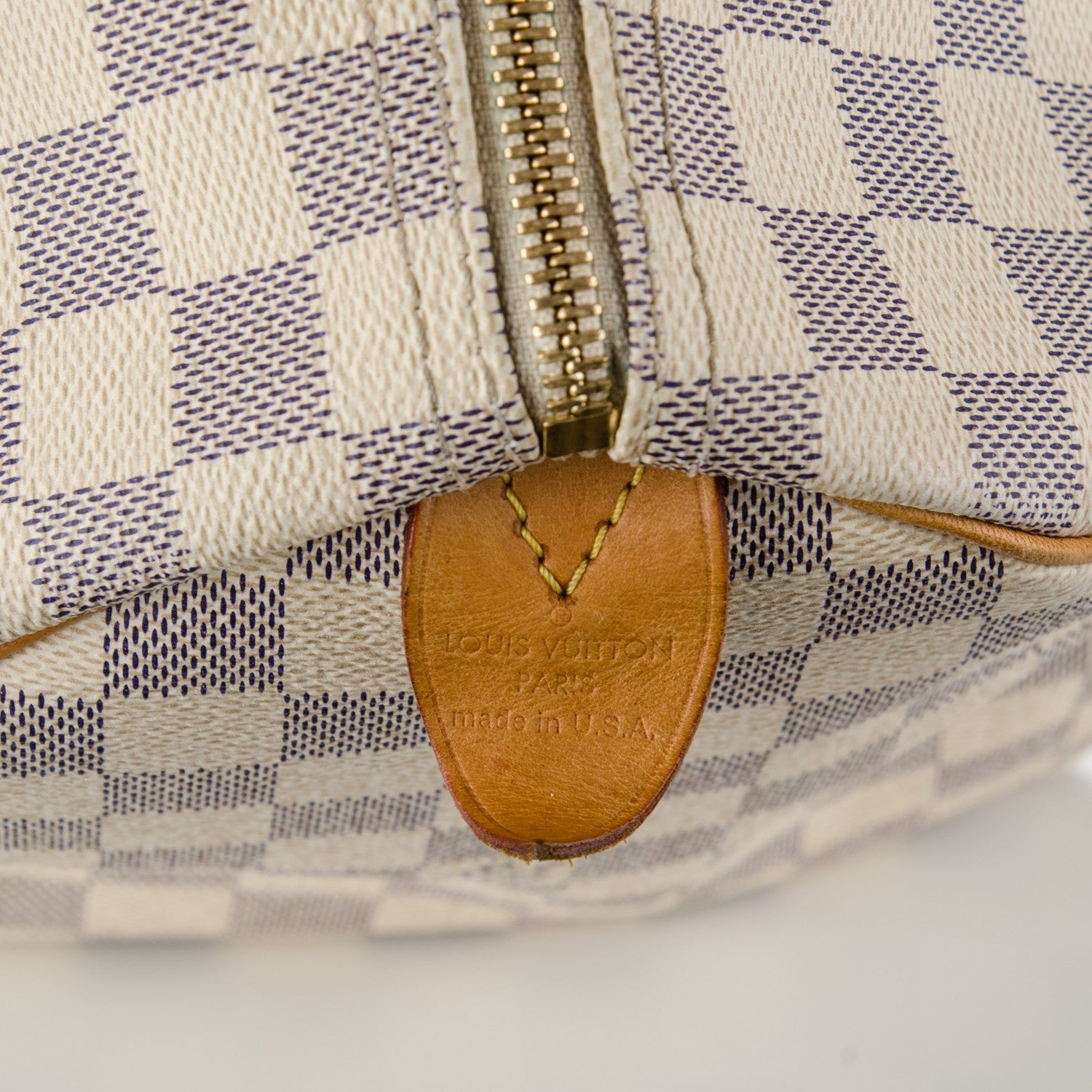 Louis Vuitton Damier Azur Speedy 30 6 of 10