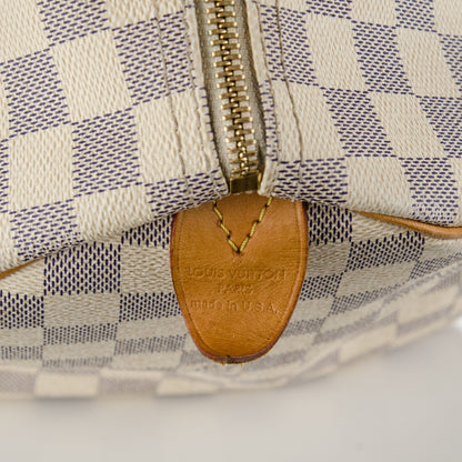 Louis Vuitton Damier Azur Speedy 30 6 of 10
