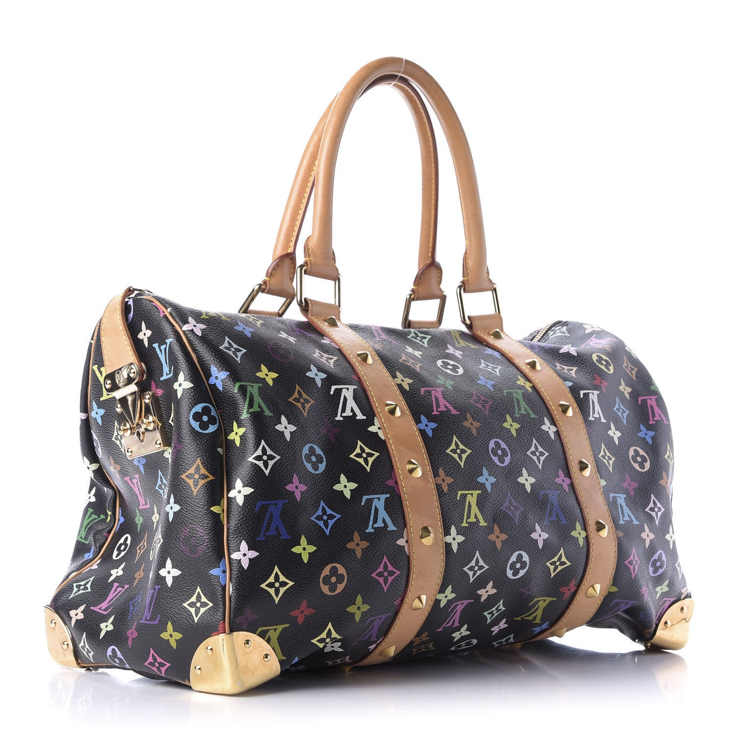 Monogram Multicolor Keepall 45 Black