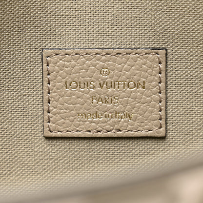 Louis Vuitton Empreinte Monogram Giant Felicie Pochette Tourterelle Creme 6 of 10