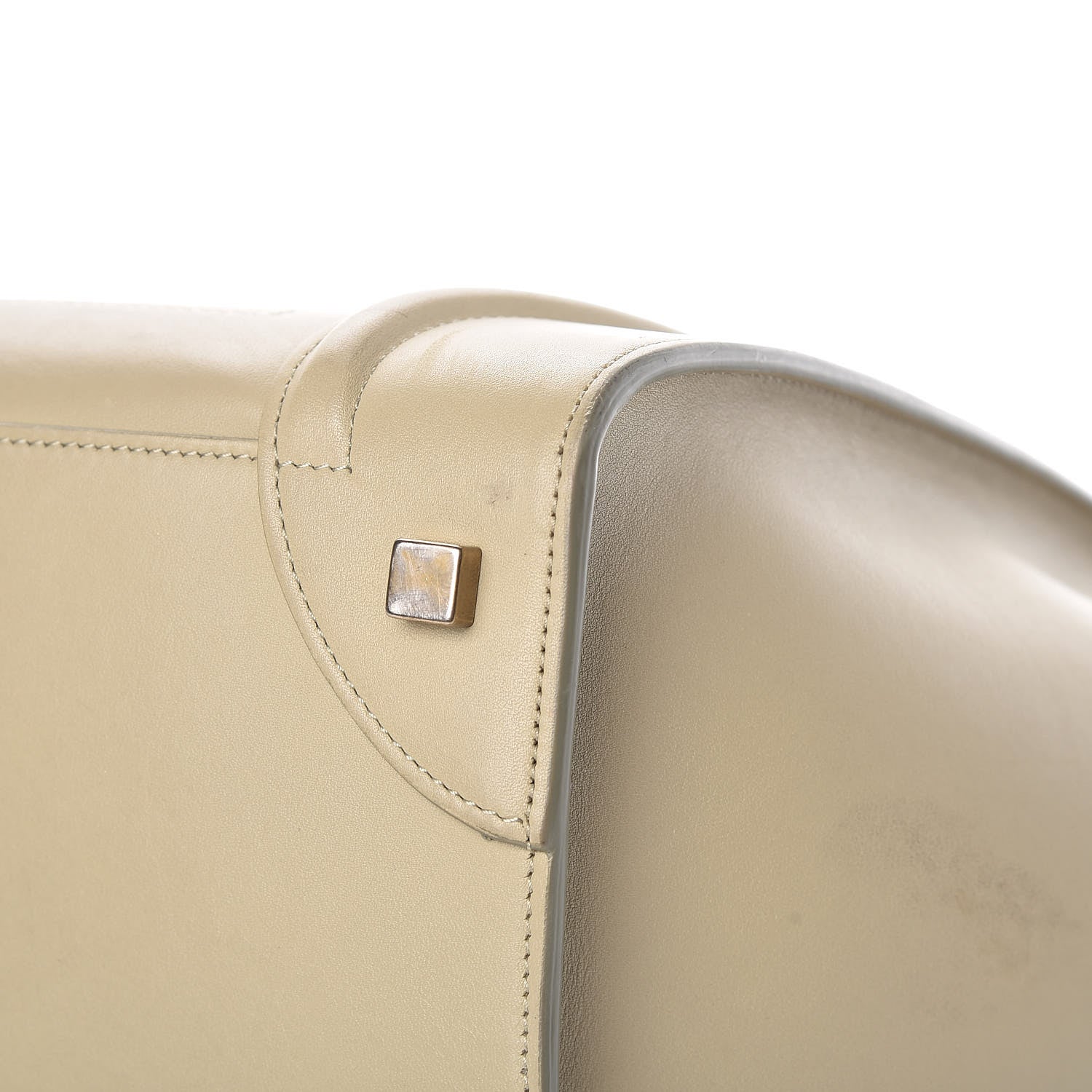 Celine Smooth Calfskin Mini Luggage Mastic 14 of 18