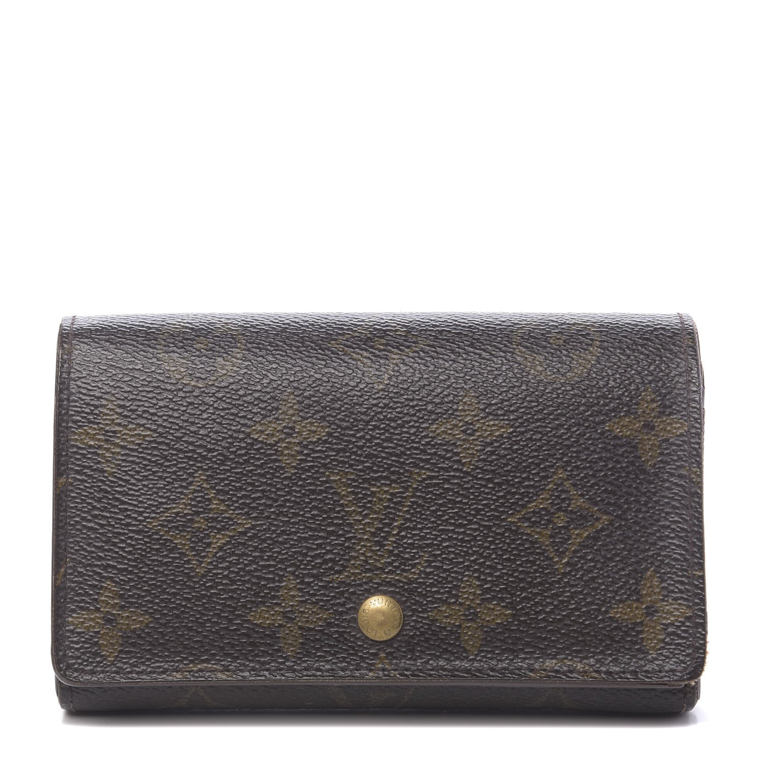 Louis Vuitton Monogram Porte-Monnaie Billets Tresor Wallet 1 of 12
