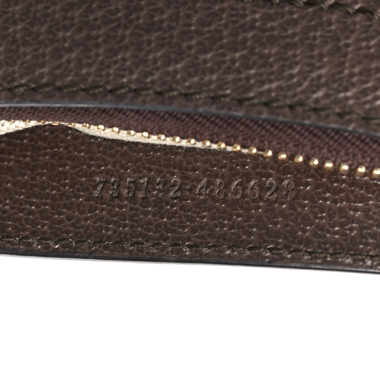 GG Supreme Monogram Textured Dollar Calfskin Web Small Ophidia GG Handbag Beige Ebony New Acero