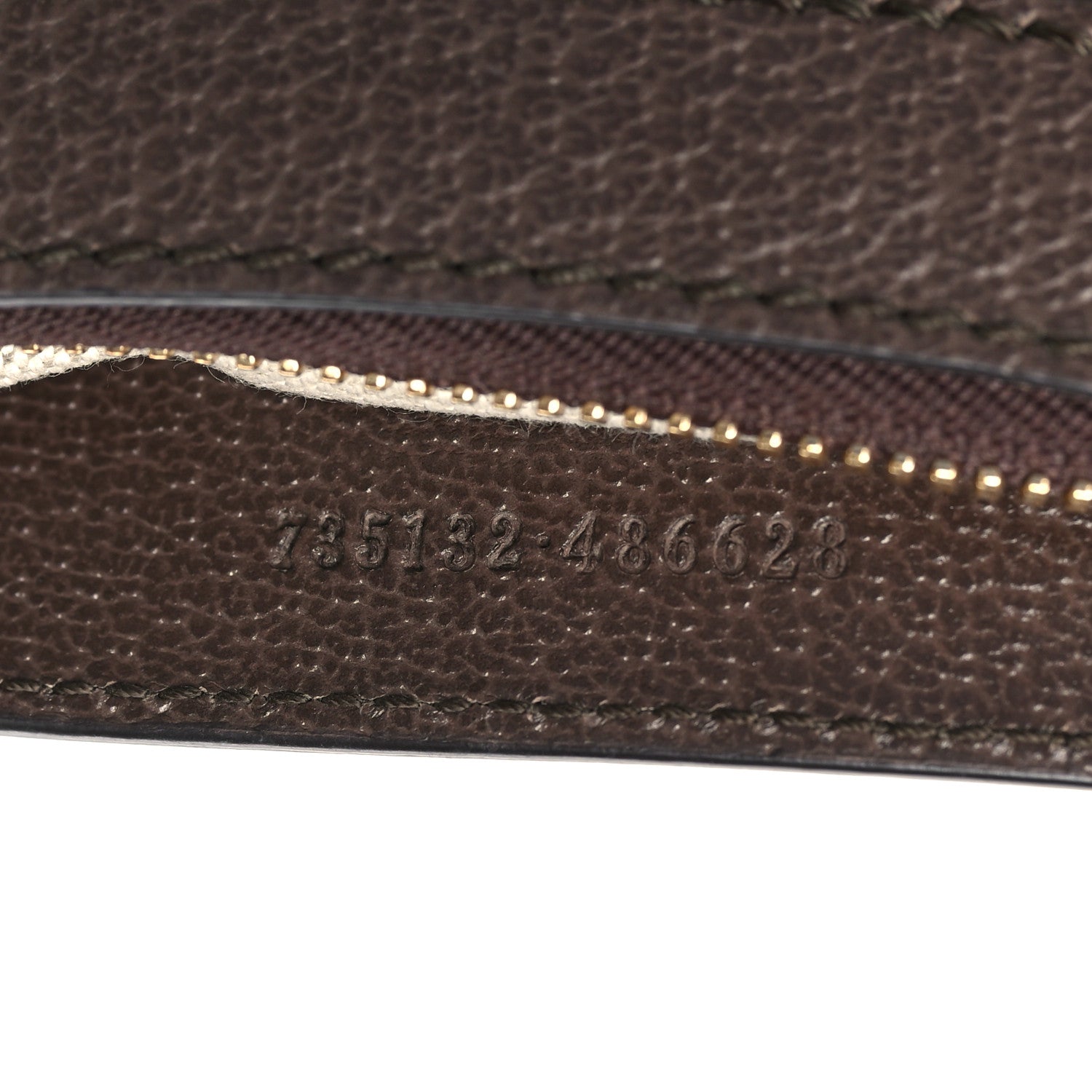 Gucci GG Supreme Monogram Textured Dollar Calfskin Web Small Ophidia GG Handbag Beige Ebony New Acero 7 of 10