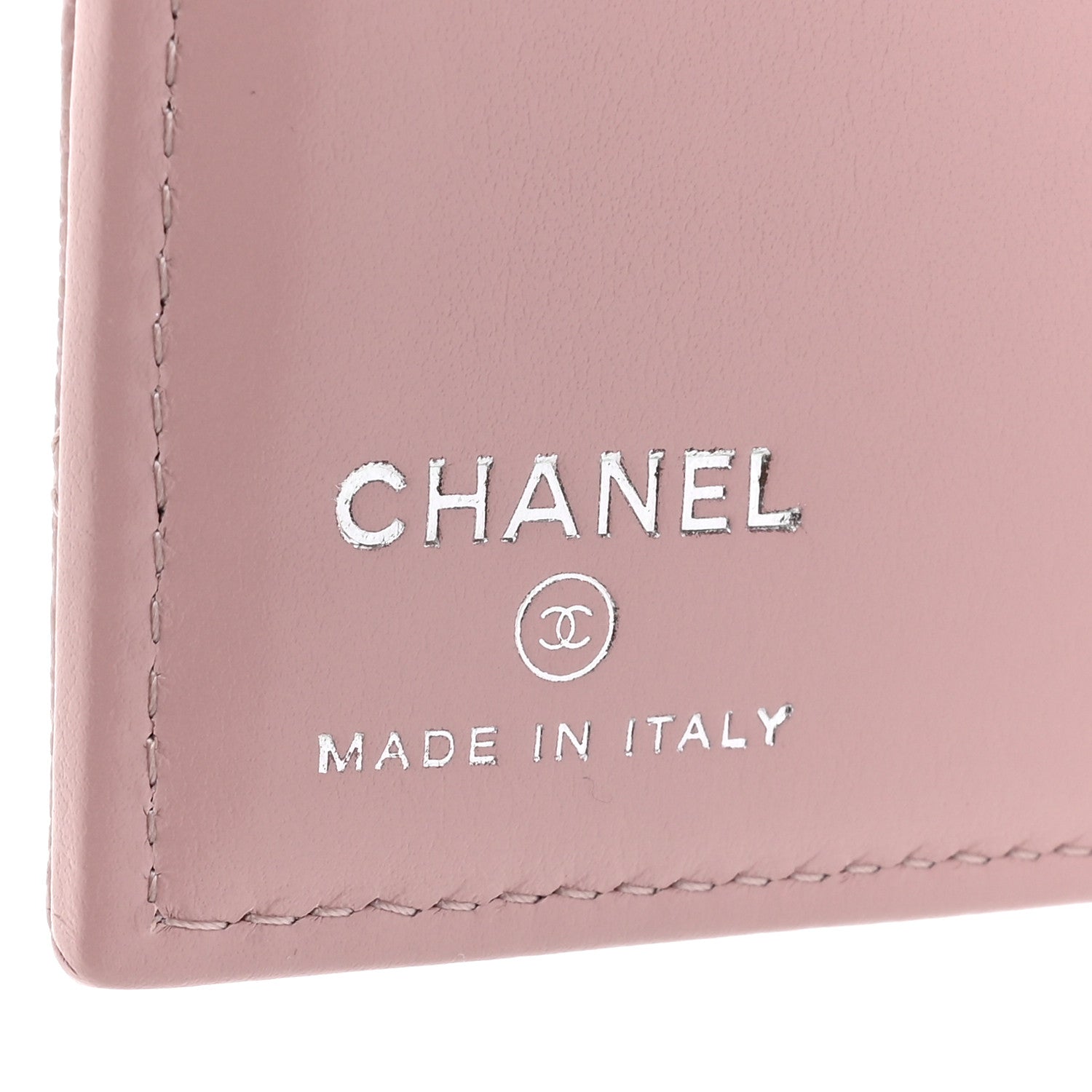 Chanel Caviar Quilted Passport Holder Pink 8 of 10