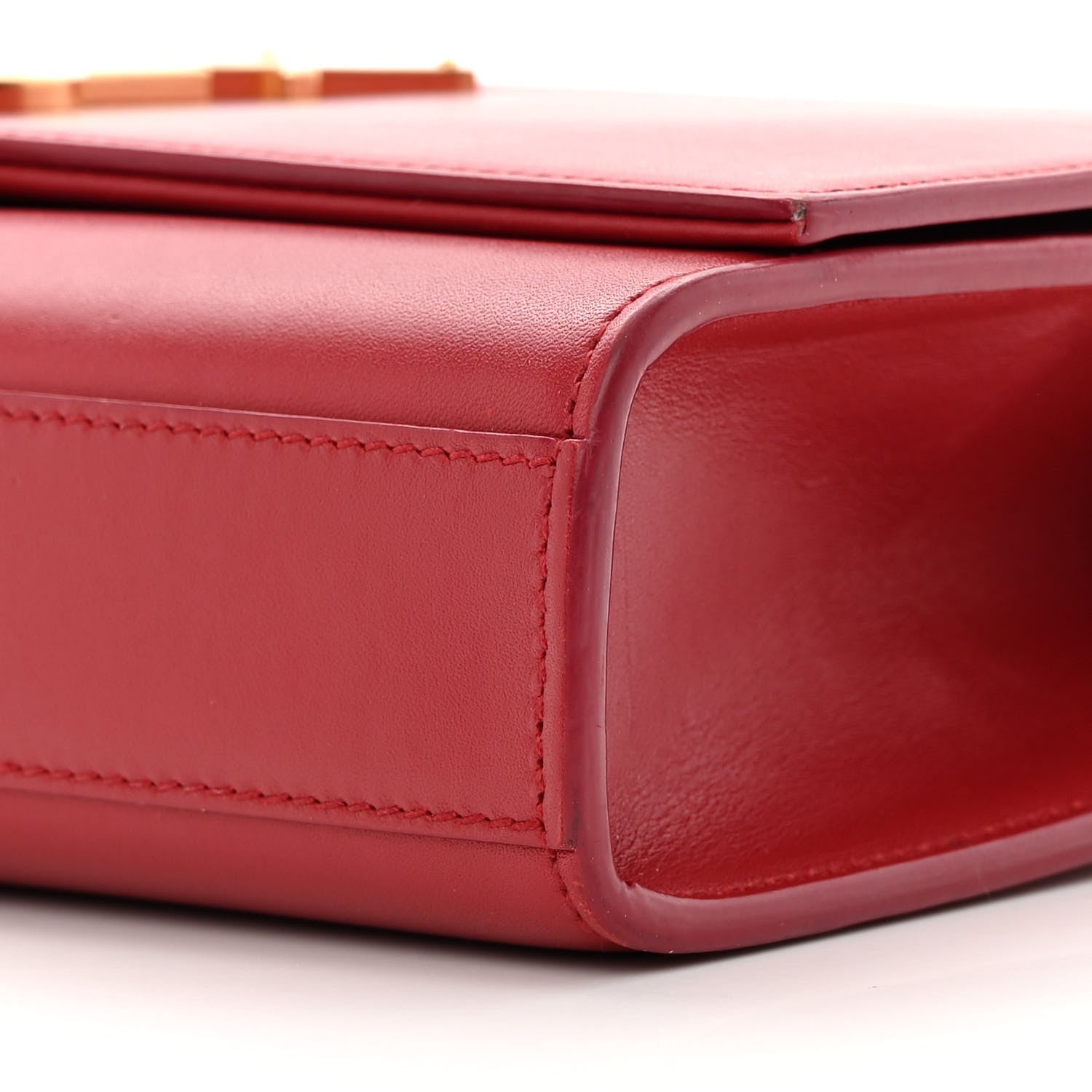 Saint Laurent Smooth Calfskin Medium Classic Monogram Kate Tassel Satchel New Lipstick 10 of 16
