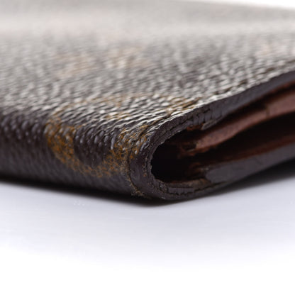Louis Vuitton Monogram Porte Valeurs Checkbook Wallet 7 of 10