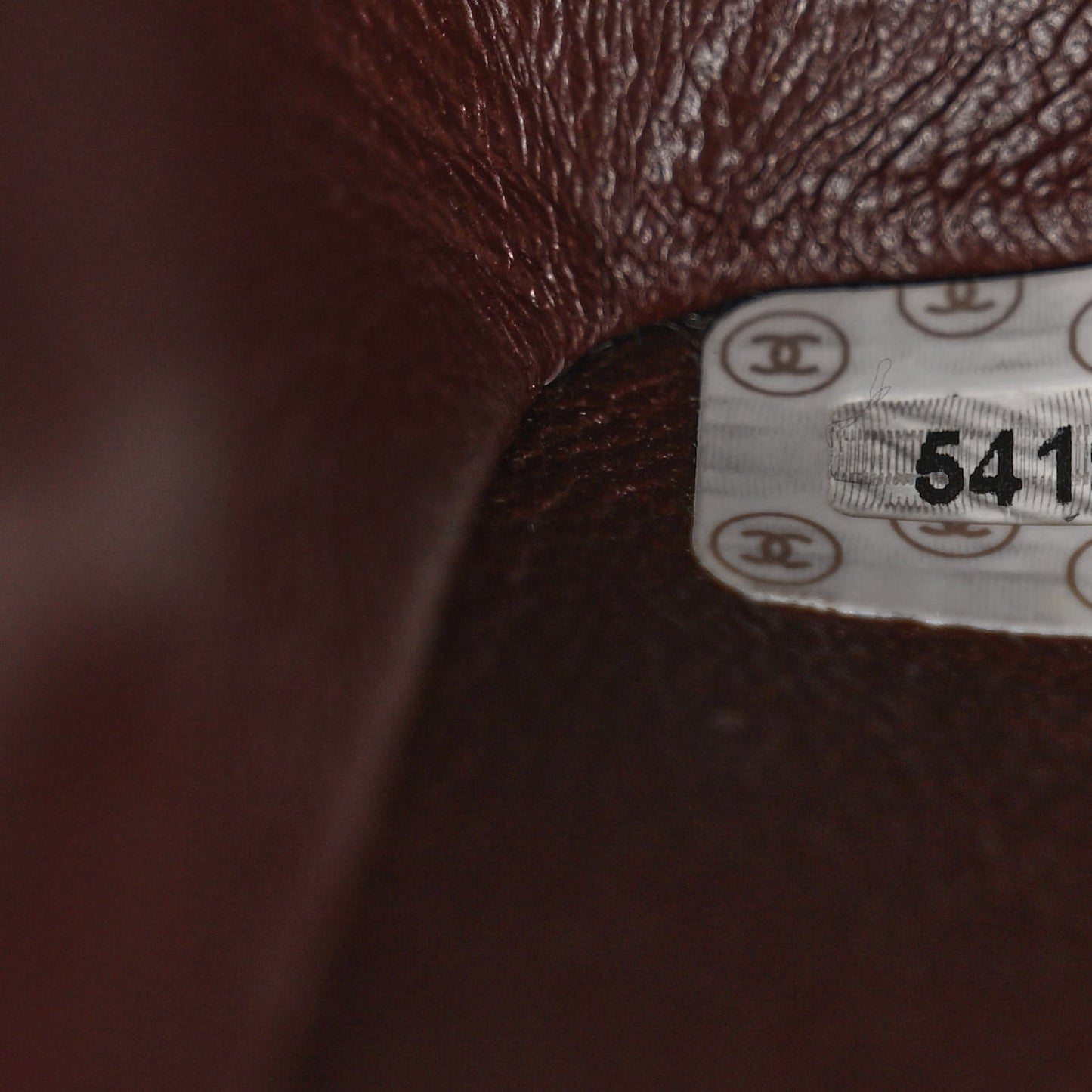 Lambskin Quilted Mini Square Flap Dark Brown