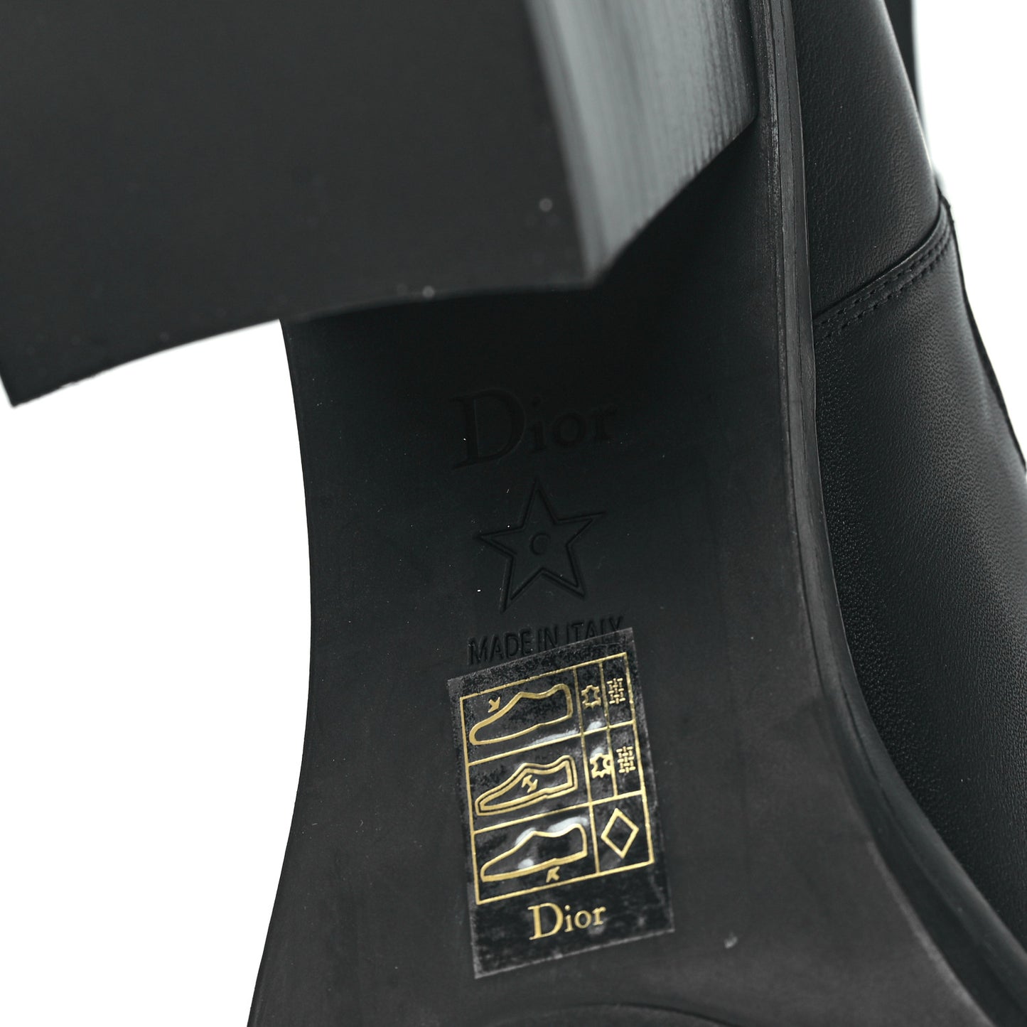 Calfskin Empreinte Ankle Boots 41 Black