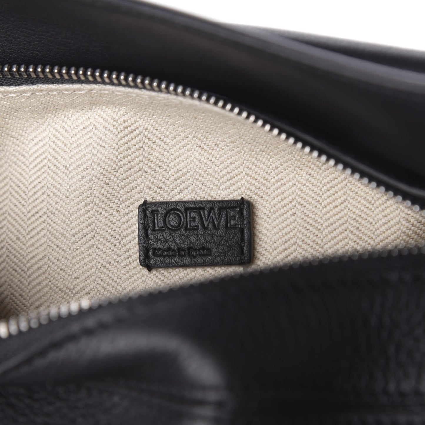 Calfskin Mini Puzzle Bag Black