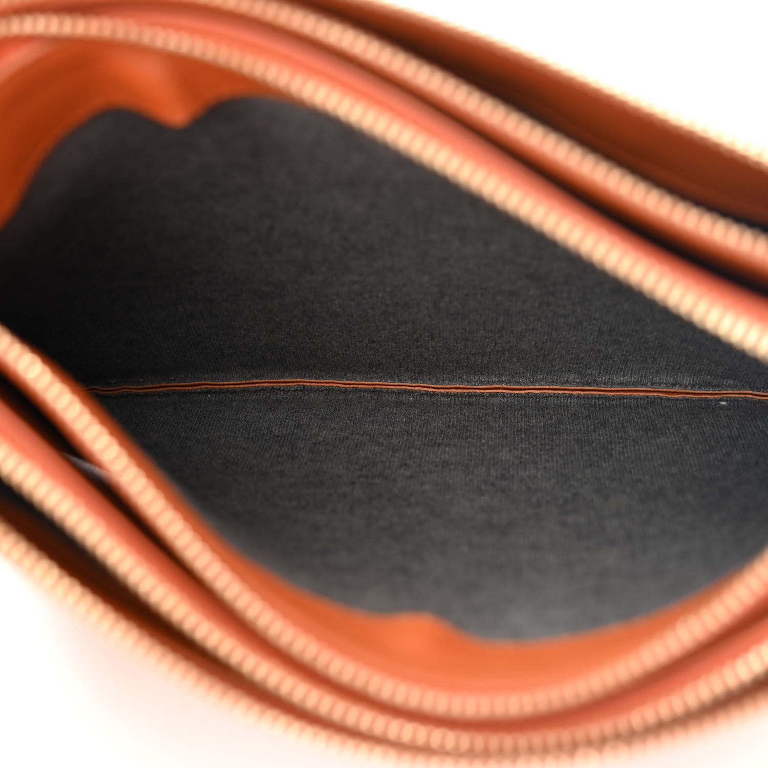 Celine Lambskin Large Trio Crossbody Bag Light Copper 6 of 14