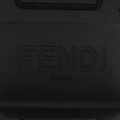Fendi Vitello Abrasivato Fendigraphy 50mm Biker Boots 38.5 Black 7 of 9