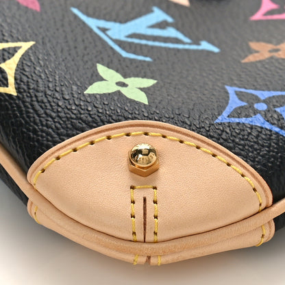 Louis Vuitton Monogram Multicolor Pochette Milla MM Black 8 of 9
