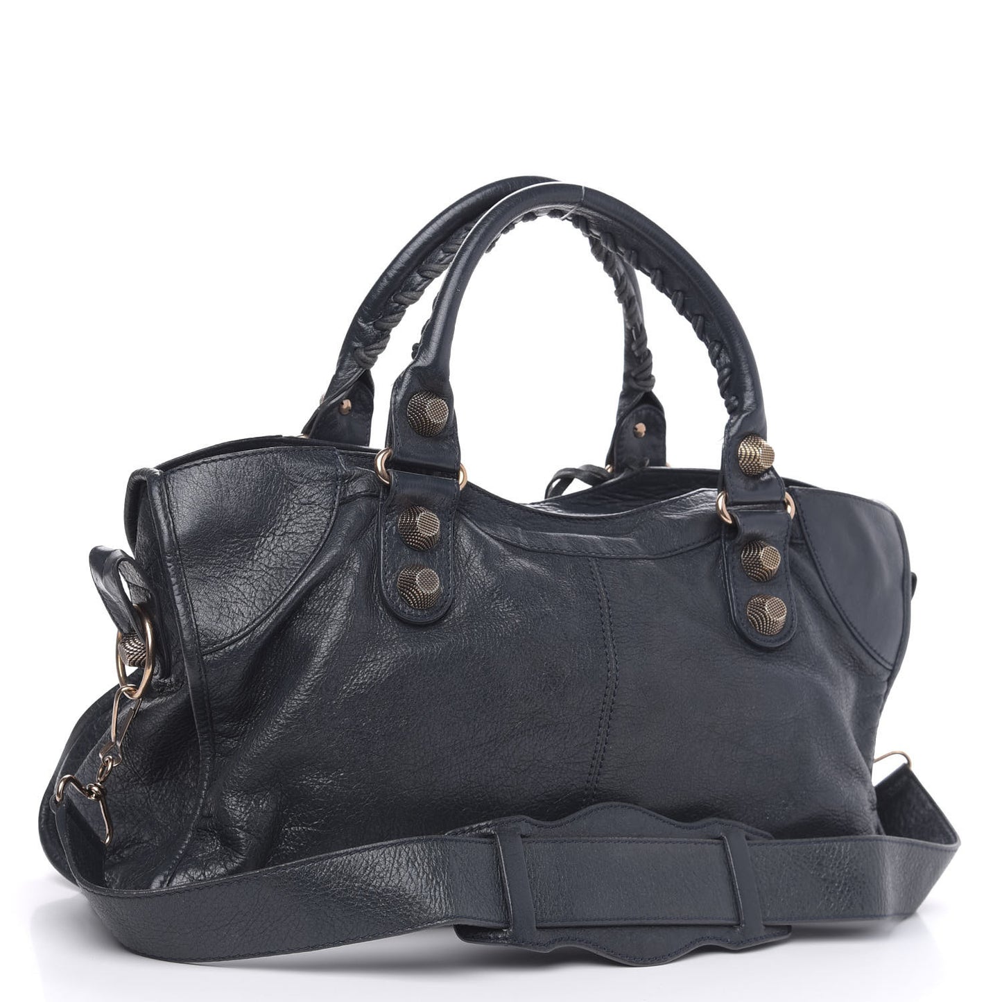 Agneau Giant 21 Rose Gold Hardware Part Time Anthracite