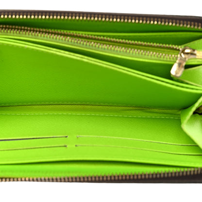 Louis Vuitton Monogram Graffiti Zippy Wallet Green 5 of 21