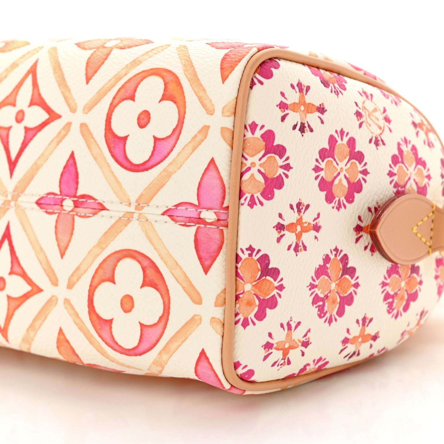 Louis Vuitton Monogram Tiles By The Pool  Speedy 20 Coral 9 of 10