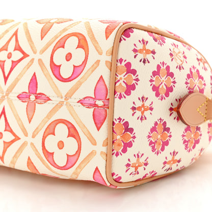 Louis Vuitton Monogram Tiles By The Pool  Speedy 20 Coral 9 of 10
