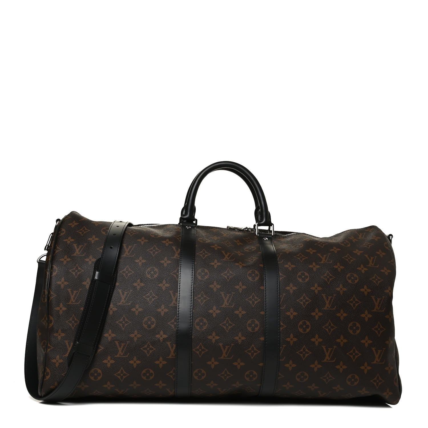 Louis Vuitton Monogram Macassar Keepall Bandouliere 55 1 of 13