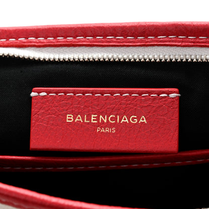 Balenciaga Agneau Arena Multicolor Bazar Pouch Red Multicolor 5 of 7