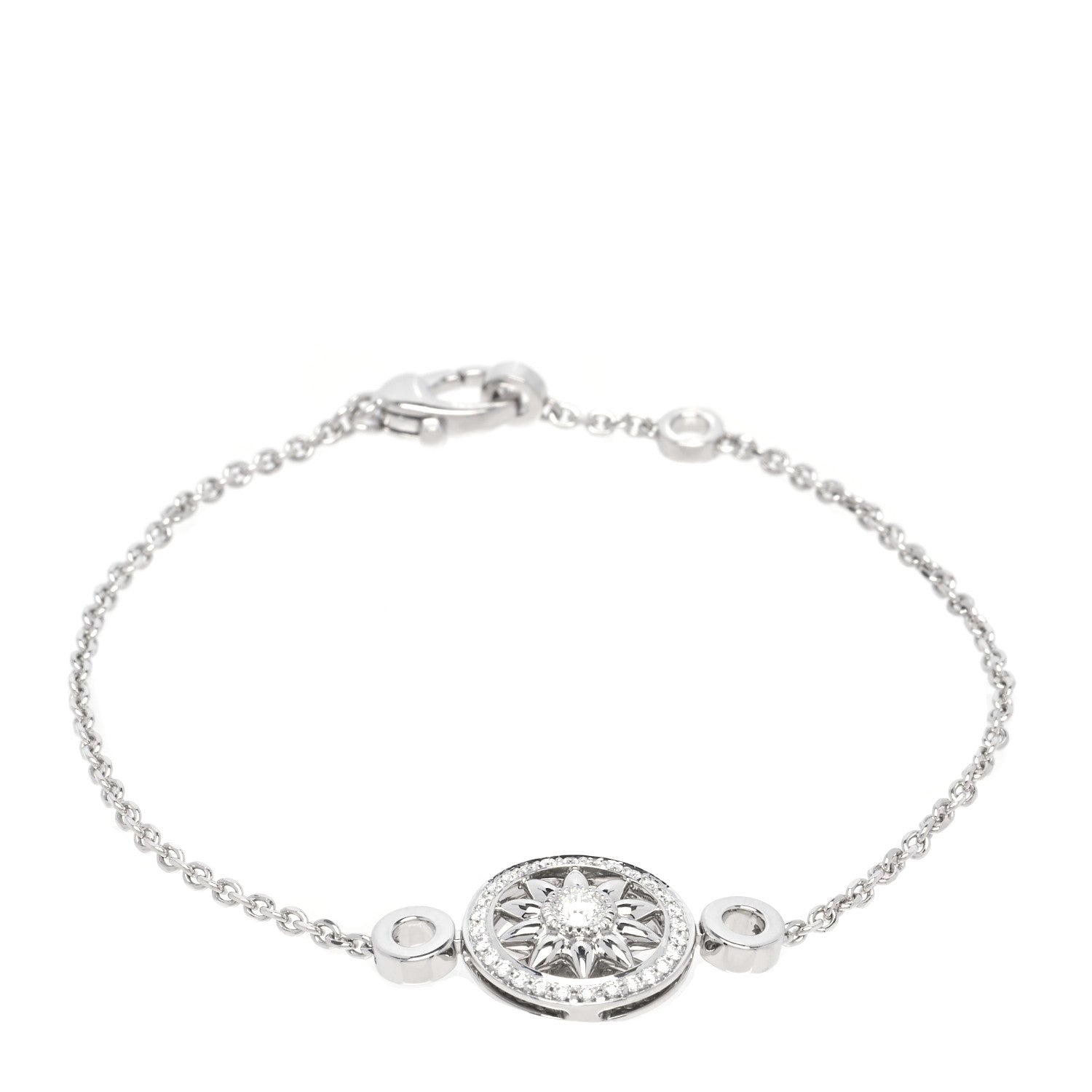 Harry Winston Platinum Diamond Gates Bracelet 1 of 6