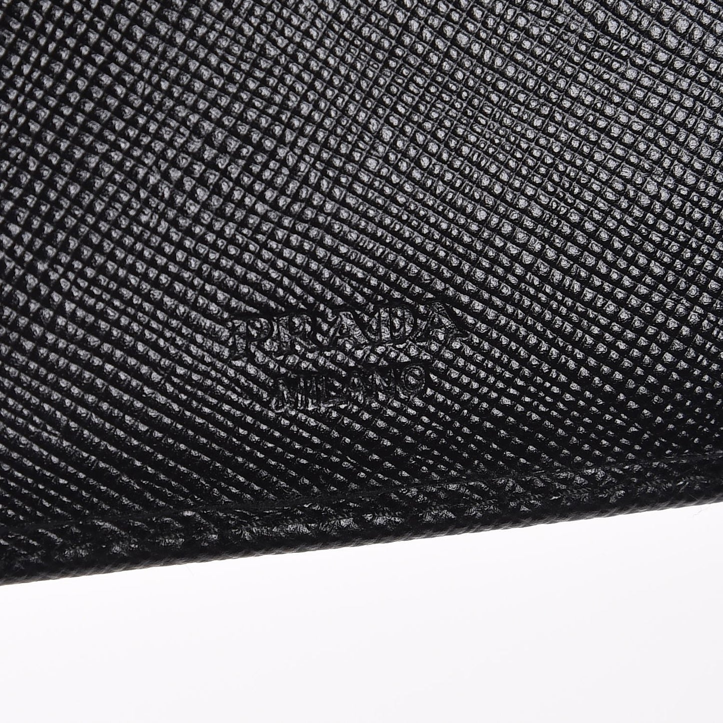 Saffiano Bi-Fold Wallet Black