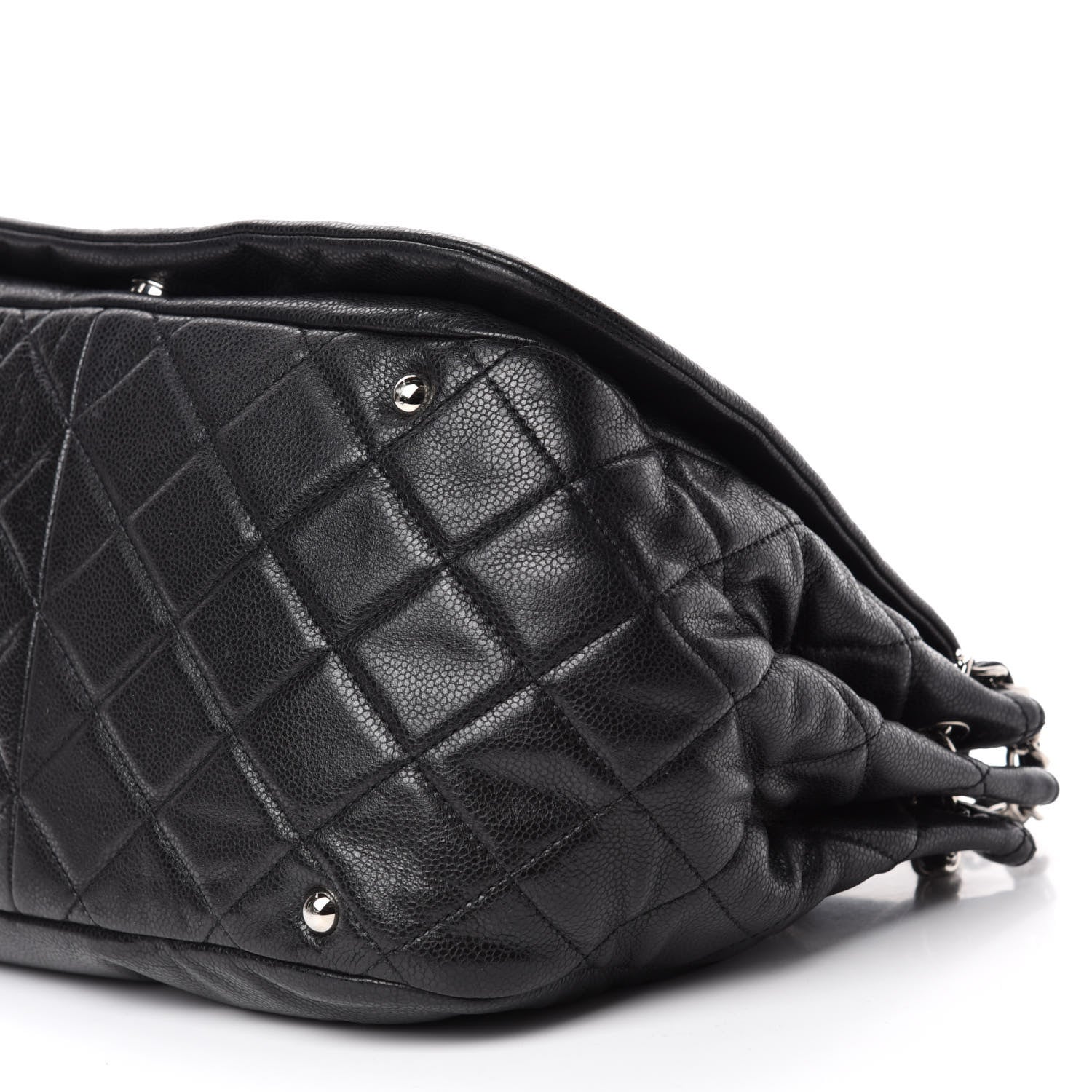 Chanel Caviar Timeless CC Accordion Flap Black 7 of 10
