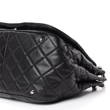 Chanel Caviar Timeless CC Accordion Flap Black 7 of 10