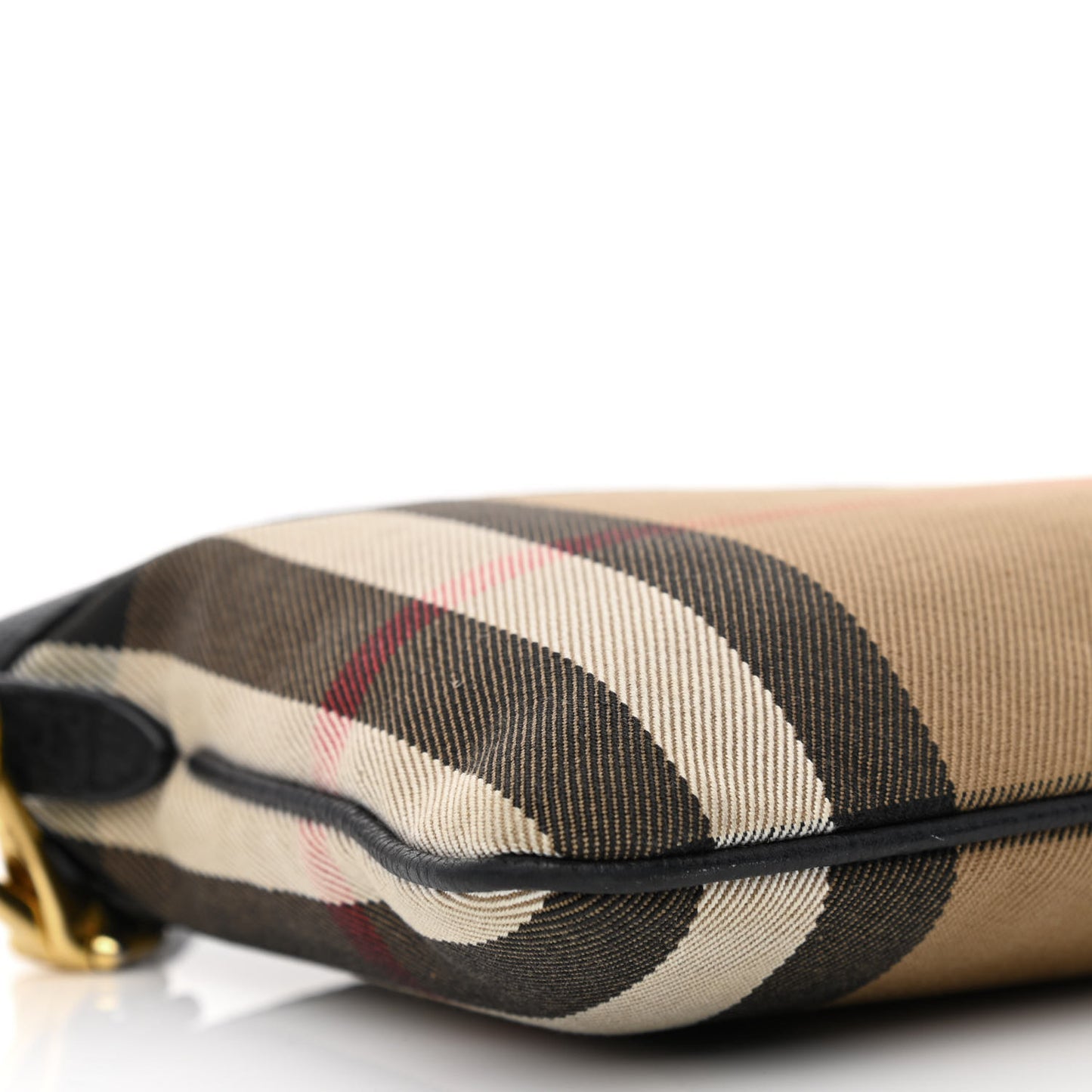 House Check Derby Peyton Crossbody Clutch Bag Black