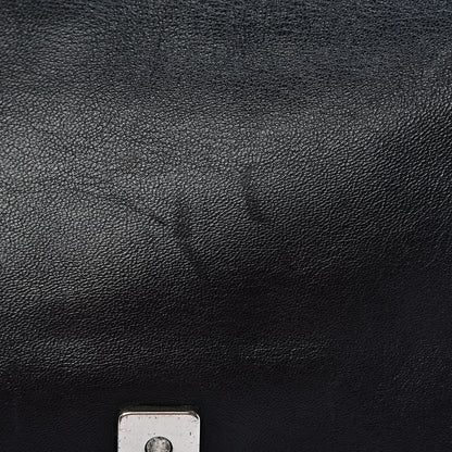 Fendi Calfskin Big Forever Mama Baguette Black 7 of 13