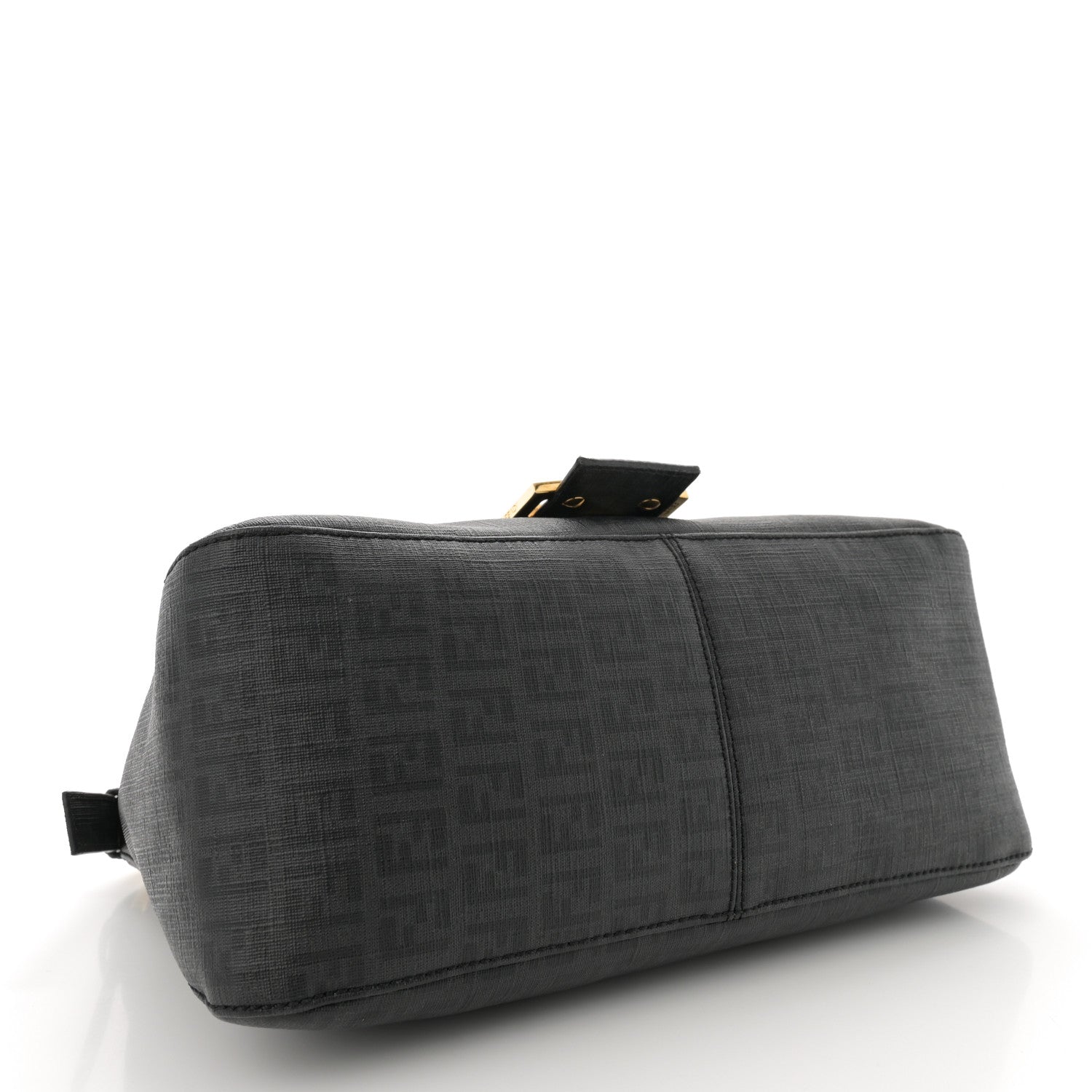 Fendi Zucchino Spalmati Forever Mama Baguette Black 4 of 11