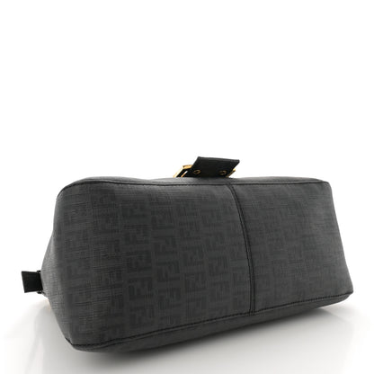 Fendi Zucchino Spalmati Forever Mama Baguette Black 4 of 11