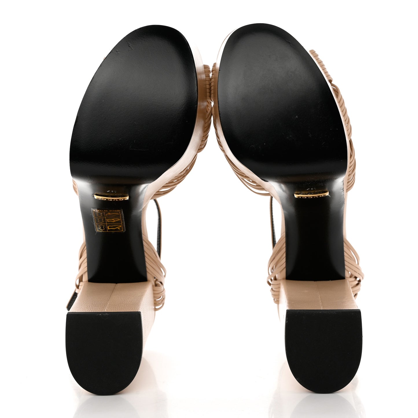 Malaga Kid Knotted Strap Crawford Platform Sandals 37 Skin Rose