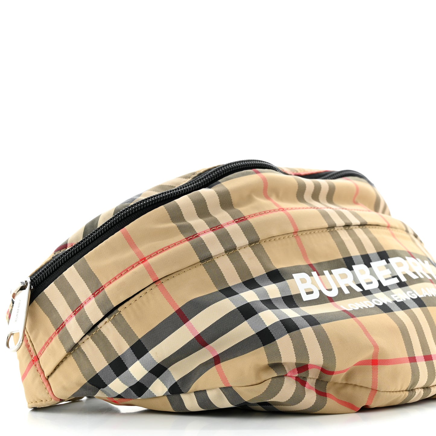 Nylon Rex Vintage Check Convertible Backpack Bum Bag Archive Beige Grey