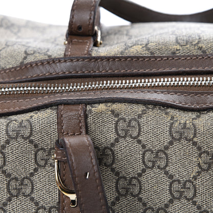 Gucci GG Supreme Monogram Margaux Calfskin Medium Nice Boston Beige Ebony Acero 25 of 25