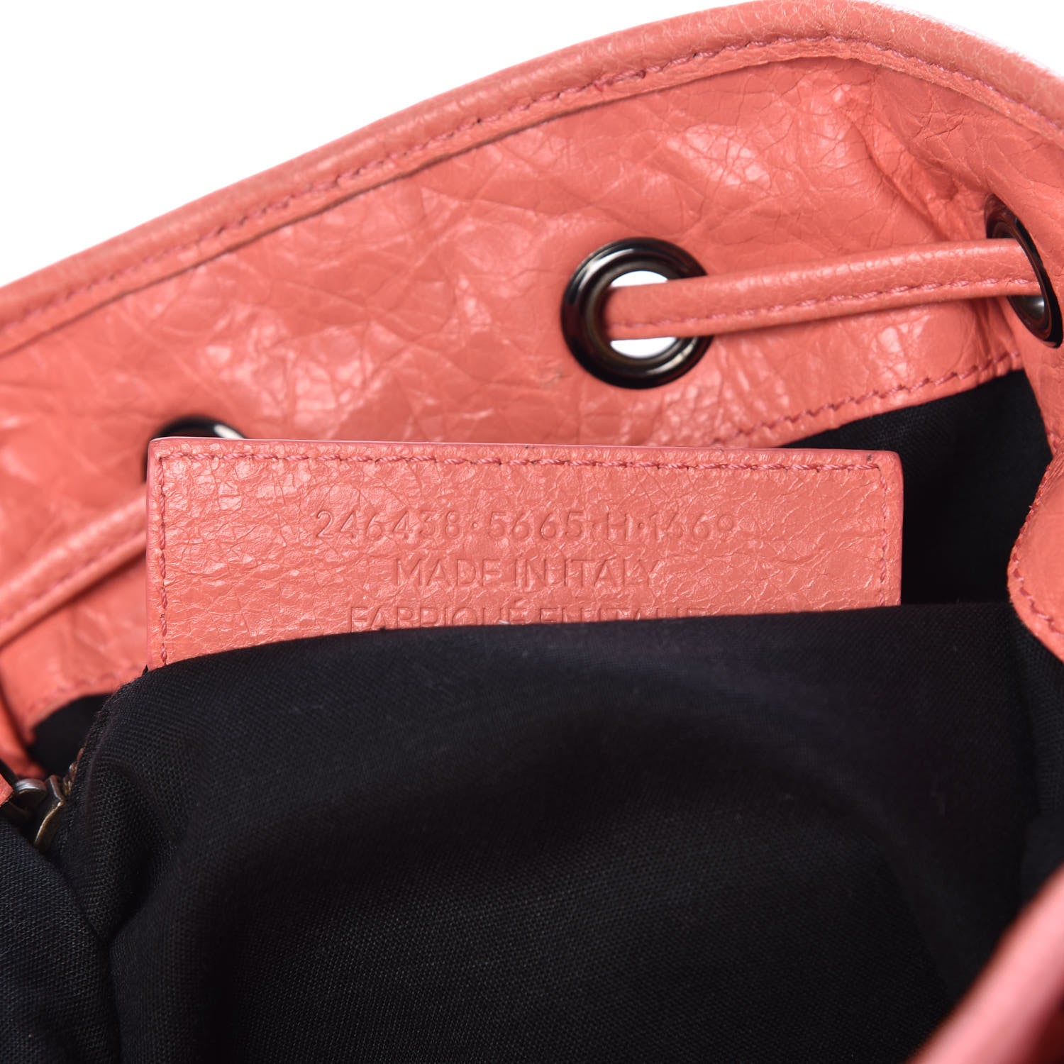 Balenciaga Agneau Classic Hardware Mini Pompon Rose Azalee 8 of 11