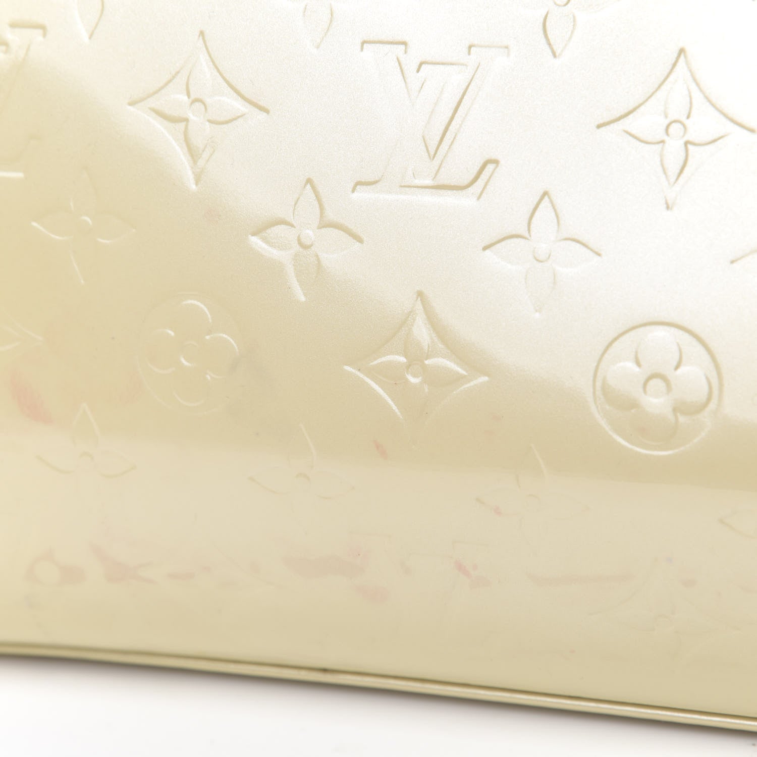 Louis Vuitton Vernis Brea MM Blanc Corail 11 of 19