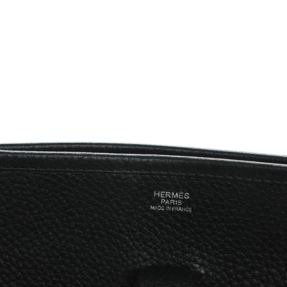 Hermes Taurillon Clemence Evelyne III PM Black 6 of 10