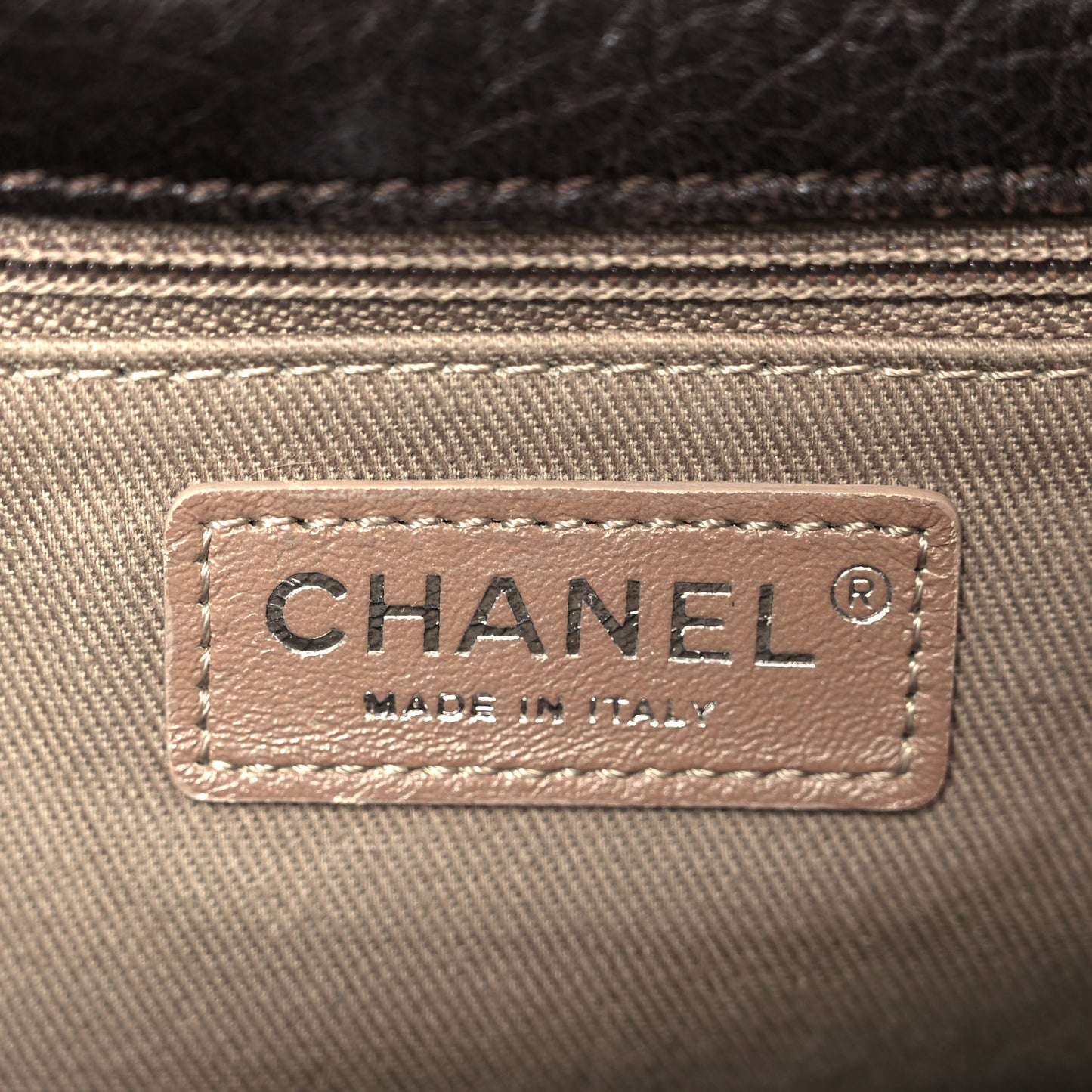 Calfskin Lambskin Studded Paris Dallas Texan Flap Brown Black