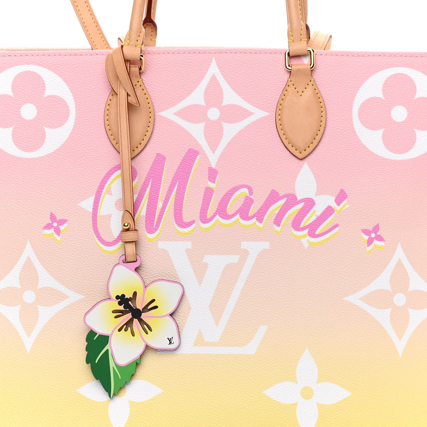 Louis Vuitton Monogram Giant By The Pool Miami Onthego GM Light Pink 7 of 9