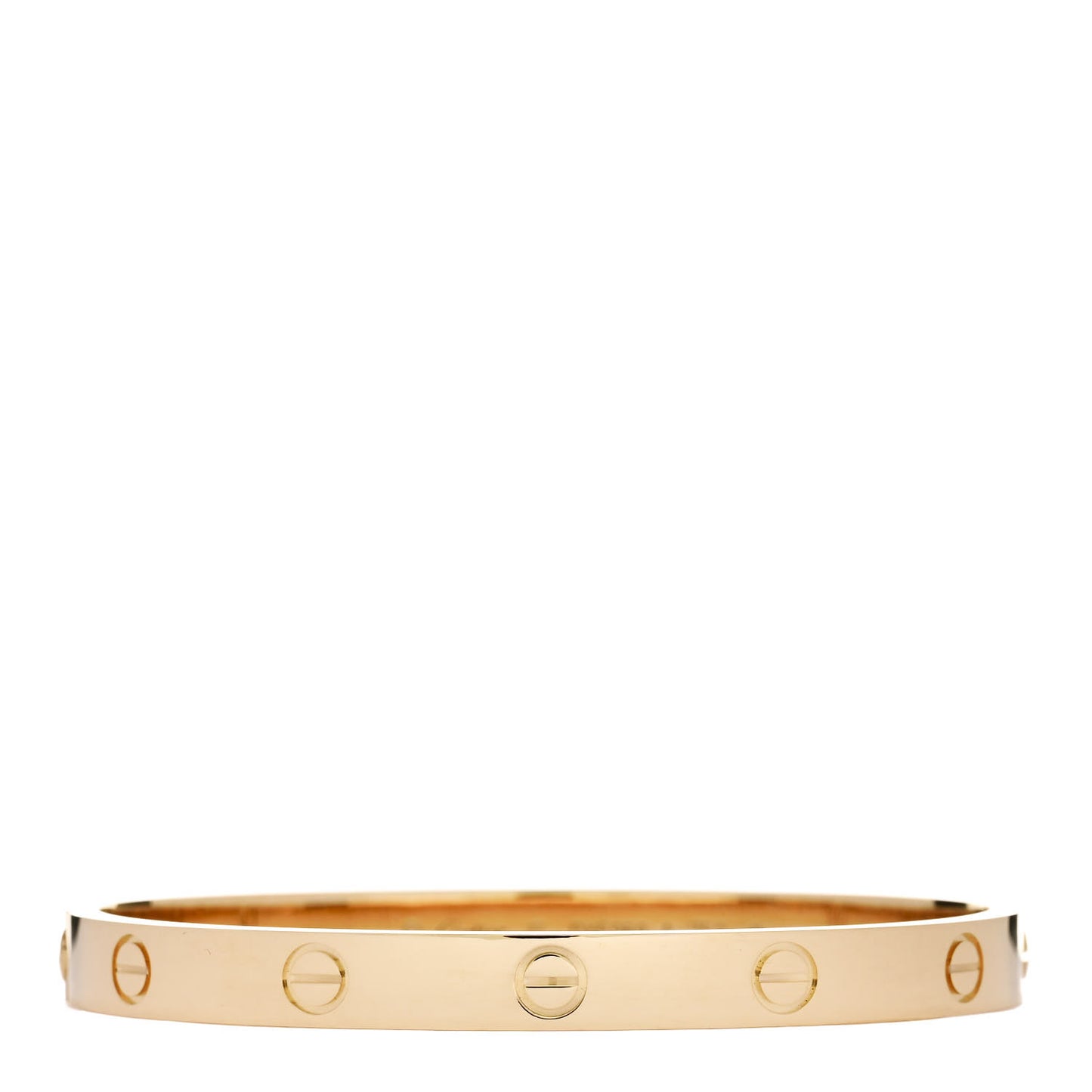 18K Yellow Gold LOVE Bracelet 17
