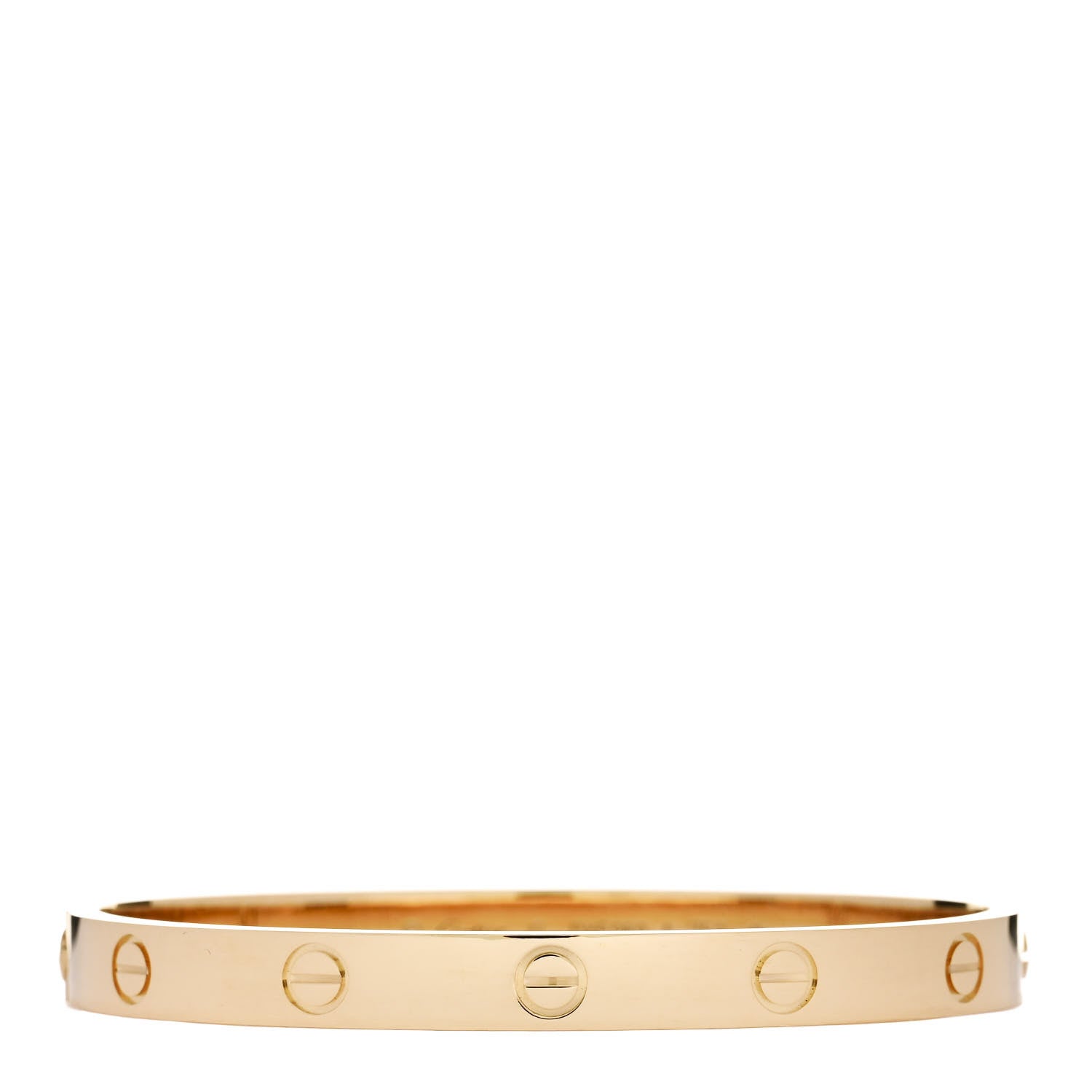 Cartier 18K Yellow Gold LOVE Bracelet 17 1 of 10